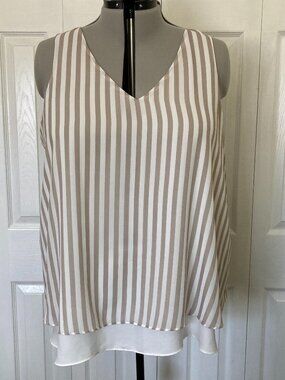 2-Layer Torrid Sleeveless Blouse Size 3